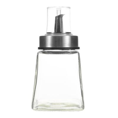 INOOMP Clear Glass Oil and Vinegar Dispenser with Pour Spout
