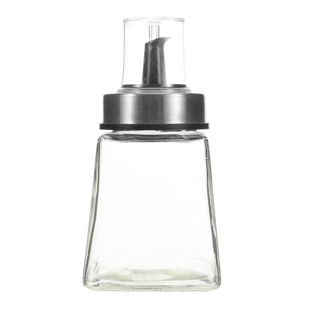 INOOMP Clear Glass Oil and Vinegar Dispenser with Pour Spout