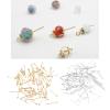 Azxcvbnm 200pcs Metal 9-Character Jewelry Pins view 2