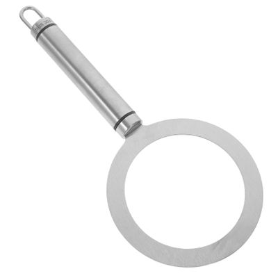 SOLUSTRE Stainless Steel Milk Tea Cup Rim Guard with Handle