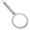 SOLUSTRE Stainless Steel Milk Tea Cup Rim Guard with Handle view 1