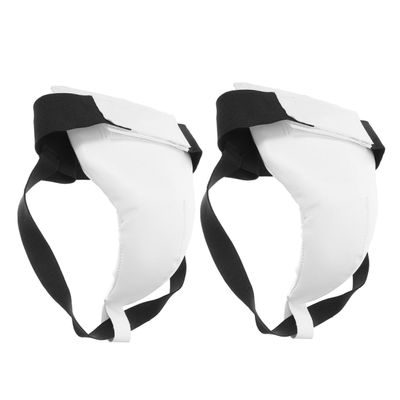 Mikinona Lightweight PU and ABS Groin Guard, Ergonomic and Adjustable, for Boxing and Taekwondo