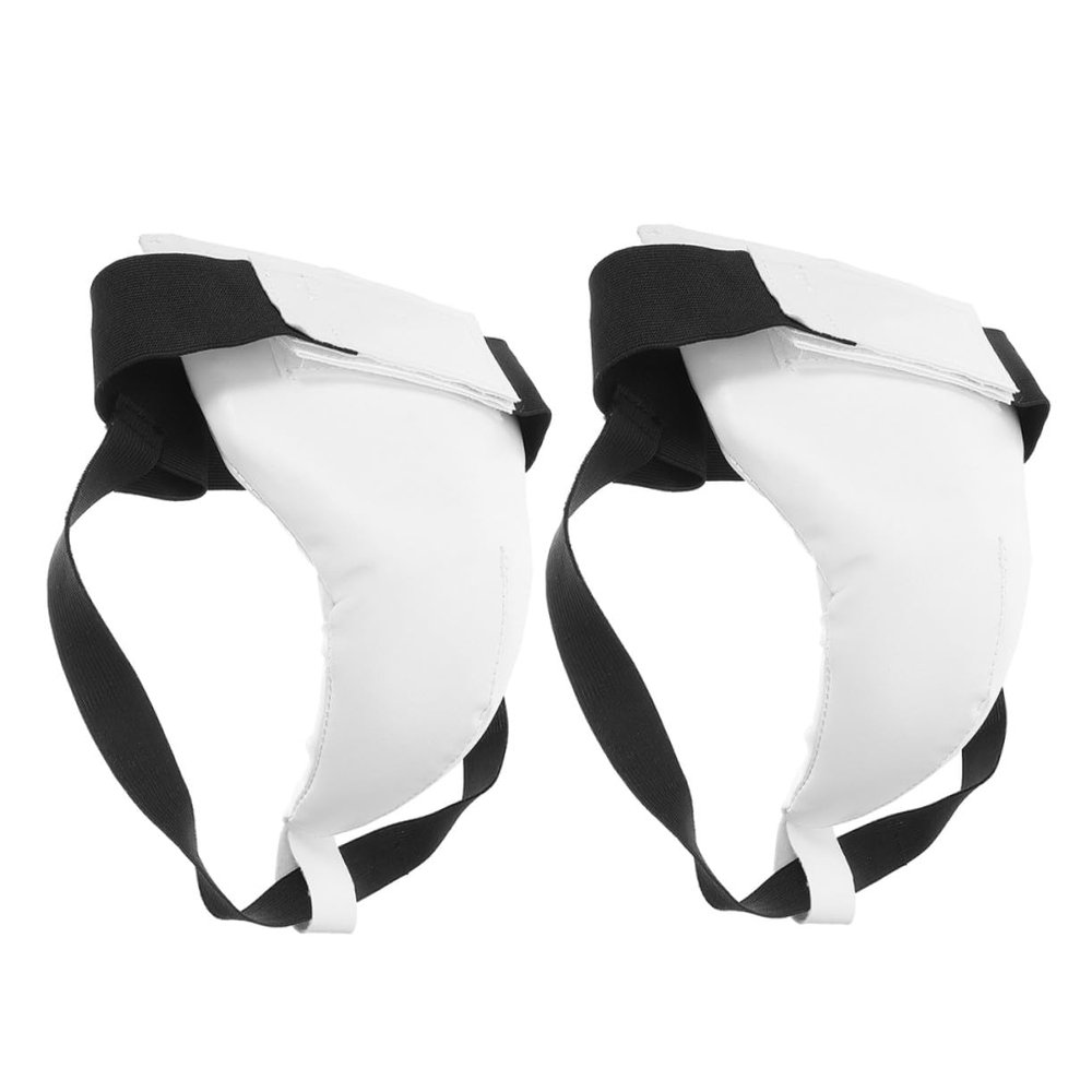 Mikinona Lightweight PU and ABS Groin Guard, Ergonomic and Adjustable, for Boxing and Taekwondo