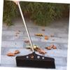DECORNIJIA Heavy-Duty Garden Broom with Removable Head, Stainless Steel Handle, Ergonomic Grip, and Wide Nylon Broom Head view 4