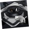 ibasenice 90-Degree Stainless Steel Chimney Flue Adapter for Outdoor Stoves and Camping Tents view 4