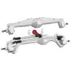 RC Front and Rear Portal Axle Upgrade Set for Axial Capra 1.9, UTB, F9 Buggy, Wraith 90018 and RR10 1/10 Crawlers, Silver view 1