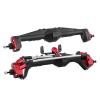 RC Front and Rear Portal Axle Upgrade Set for Axial Capra 1.9, UTB, F9 Buggy, Wraith 90018 and RR10 1/10 Crawlers, Silver view 3