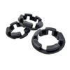 YJQHODY 1-Piece Rubber Coupling Buffer Gasket, Arched Plum-Blossom Ring, NM50/NM194/NM214, 80 x 125 x 28 mm view 4