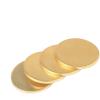 Round Brass Sheet Metal Disc, DIY Brass Pad, Diameter 10, 15, 20, 25, 30, 35, 40, 50, 200 mm (0.5 mm Thick, 30 mm Diameter, 2 Pieces) view 1
