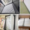 UWOBTN Bed Gap Filler Cover, 90x10x20/200x20x20 cm Mattress Extension Cover, Bed Bridge Mattress Filler Cushion Cover for Twin-to-Single/Double/King-Size Beds (6, 100x15x20 cm/39x6x8 in) view 2