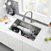 BoomHoze Stainless Steel Single-Bowl Sink 75 x 45 cm view 4