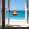 2D Acrylic Maple Leaf Ornaments for Thanksgiving view 3