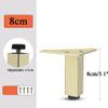 Adjustable Gold Furniture Legs, 4-Piece Set, 6–60 cm, 8 cm/3.1 in view 2