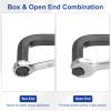 QUARKZMAN 17 mm Metric Ratcheting Combination Wrench Set, Chrome-Plated 45# Carbon Steel view 3
