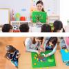 Foldable Teaching Board, Double-Sided Display and Educational Storytelling Aid view 3