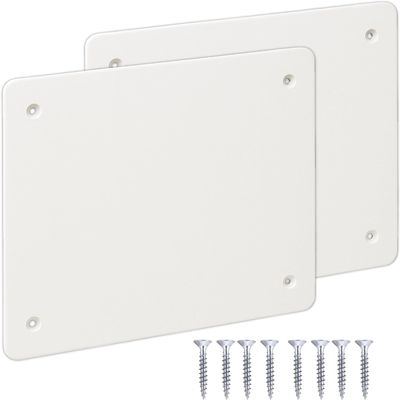 2 Junction Box Covers for Boxes 503, 504, 506 and 507, Outdoor Electrical Box Cover, 92 x 92 mm