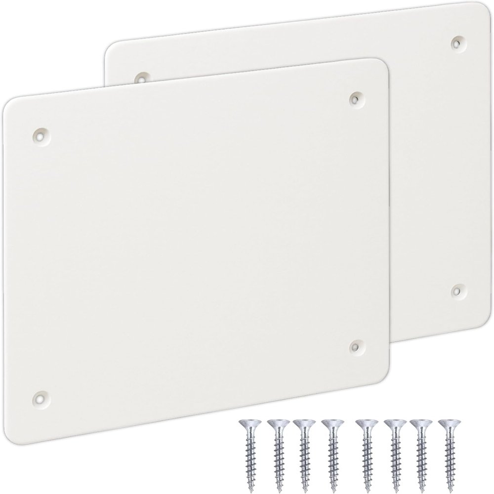 2 Junction Box Covers for Boxes 503, 504, 506 and 507, Outdoor Electrical Box Cover, 92 x 92 mm