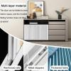GOCHUSX Folding Privacy Door, Sliding Room Divider, 110 x 150 cm view 3