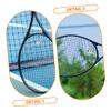 ERINGOGO 5-Piece Silicone Cow-Shaped Tennis Racket Dampeners for Training view 3