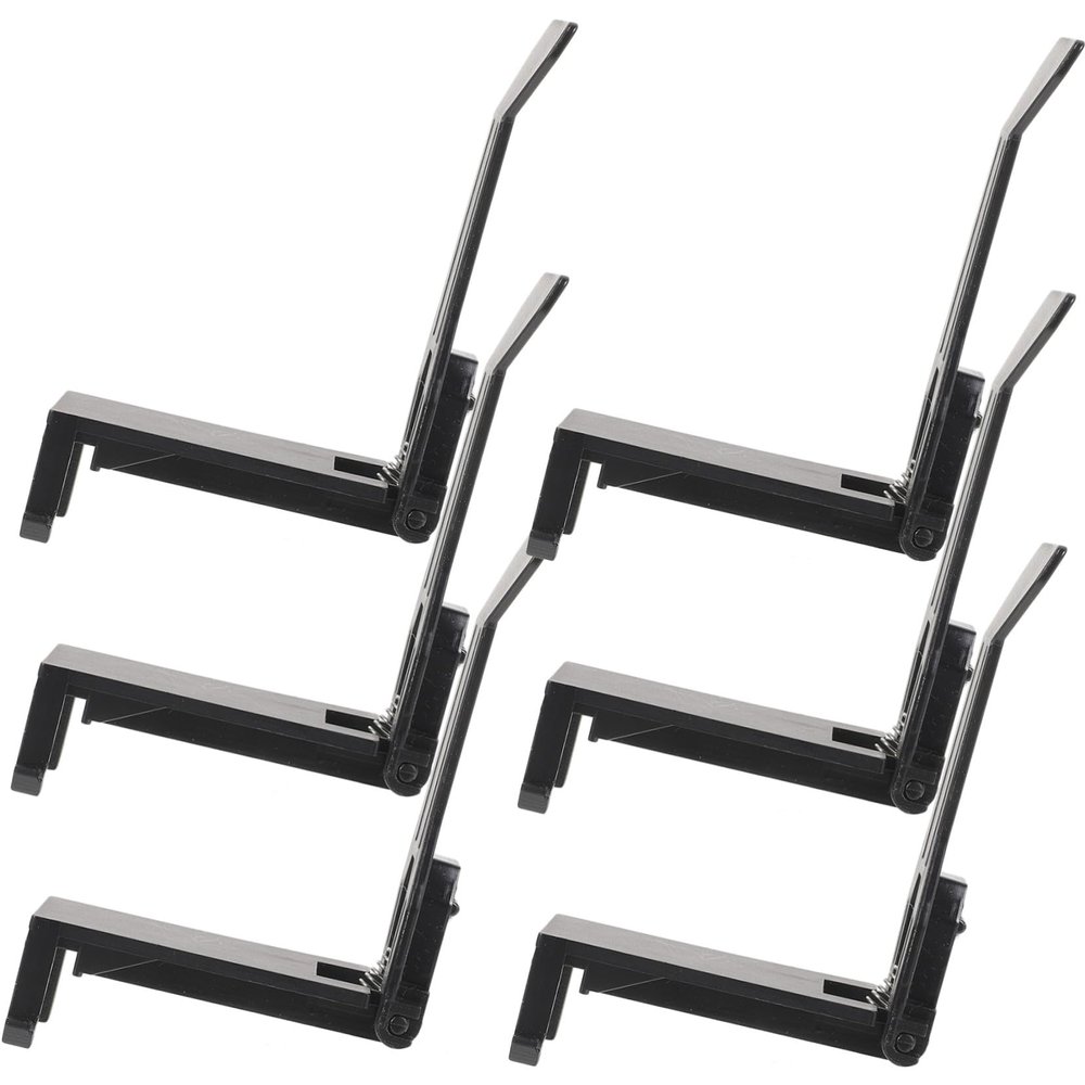 Cash Register Insert Clips, 6-Piece Plastic Set