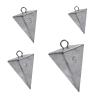 Pyramid Weights, Set of 4 Triangle Lead Sinkers view 1