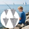 Pyramid Weights, Set of 4 Triangle Lead Sinkers view 3