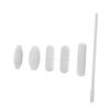 Cabilock PTFE Magnetic Stir Bars, White, Set of 4 view 1
