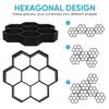 Hexagonal PP Paver Mold for Garden Paths and Patios view 2