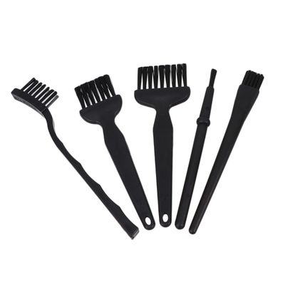 STOBAZA 5-Piece Anti-Static ESD-Safe Cleaning Brush Set for Computers, Phones, Tablets and PCB Repair