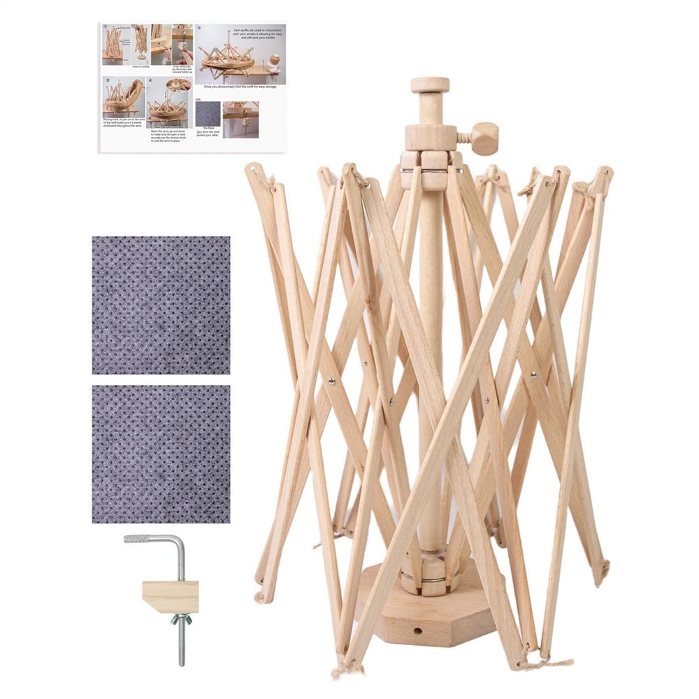 Generic Wooden Yarn Winder Tool