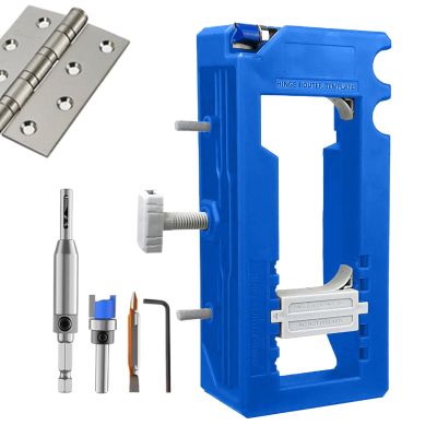 Adjustable Door Hinge Mortising Template