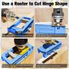 Adjustable Door Hinge Mortising Template view 4