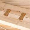Vikye 3-Piece Woodworking Router Decorative Inlay Template Set view 2