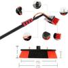 Telescoping Window Cleaning Brush with Water-Fed Pole view 2