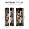 Farmhouse Animals 3D Door Wallpaper, Self-Adhesive PVC Decal, 85 x 215 cm view 2