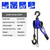 G80 Manganese Steel Chain, 3 m, 6-Ton Manual Hoist with 360° Rotating Hook and Double Brake view 3