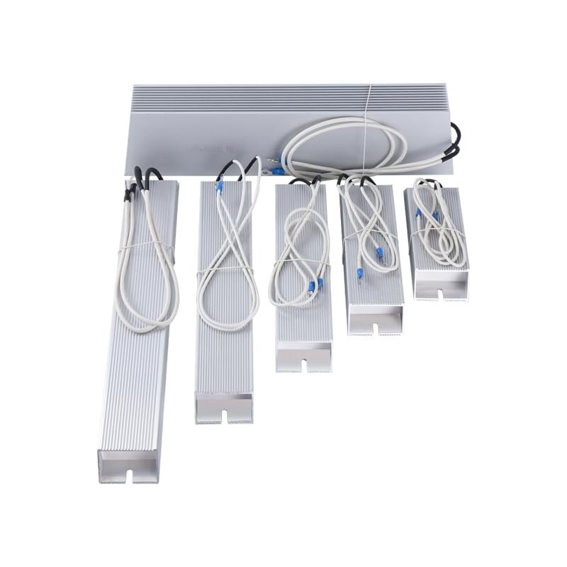 1-Piece Trapezoidal Aluminum-Shell Inverter Braking Resistor RXLG-2500W Servo Drive Wire-Wound Fixed Resistor 12R