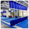 Industrial Wash Bay Curtains, Durable Garage Partition Curtains, Transparent Car Wash Curtain, Blue, 2.4 x, Water-Resistant, Easy to Install view 1