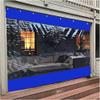 Industrial Wash Bay Curtains, Durable Garage Partition Curtains, Transparent Car Wash Curtain, Blue, 2.4 x, Water-Resistant, Easy to Install view 2