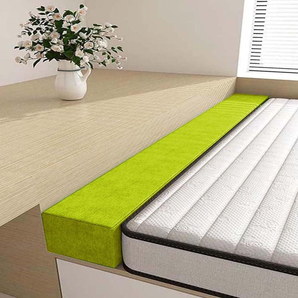 Bed Gap Filler Cover, Soft Linen Mattress Extension Cover, 150 x 10 x 25 cm