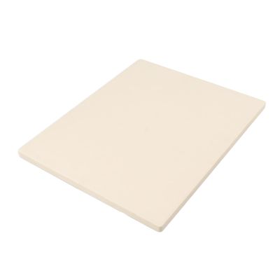 Xiuganpo Rectangular Cordierite Pizza Stone, Thermal Shock-Resistant Grill Stone for Picnics