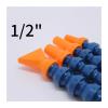 G1/2" Flexible Plastic Water/Oil Coolant Hose, PT1/2 Adjustable Tube for CNC Milling and Lathe Machines, NPT1/2 (4366, 60 cm, PT Thread) view 4