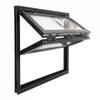 Aluminum Concession Window with Glass, 60 x 70 cm, for Food Trucks view 1