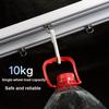 1/2/3/4 m Double-Track Curtain Track, White/Black/Gray, Aluminum Ceiling Track with Accessories, Gray, 100 cm/3.3 ft view 3