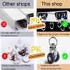 1/2/3/4 m Double-Track Curtain Track, White/Black/Gray, Aluminum Ceiling Track with Accessories, Gray, 100 cm/3.3 ft view 4