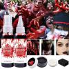 Artificial Blood Dripping and Clotted Gel Blood Set with Cleansing Soap view 2