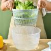 Vegetable Salad Spinner with Hand Crank view 2