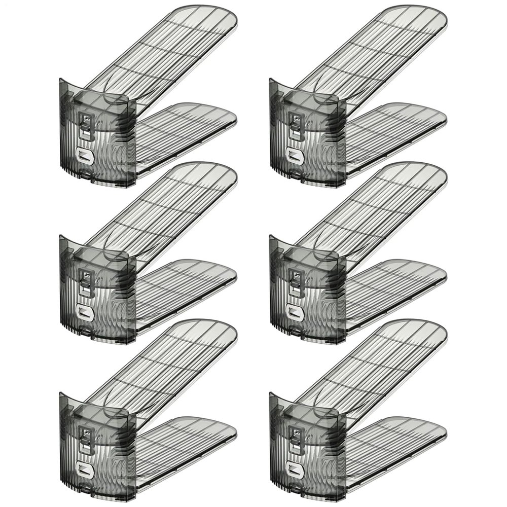 Generic Stackable Shoe Organizer with Adjustable Height