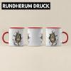 3D London Mug, London Gift with Breakthrough Wall Quote (Red) view 2