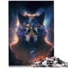 1000-Piece Wooden Puzzle for Teens, Star Wolf, Ages 14+, 50 x 75 cm view 2